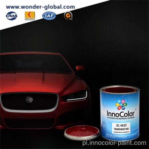 Cieńsza innokolorowa farba samochodowa Wysoka Peformance Automotive Refinishing Farba Autobody naprawa powolna sucha rozcieńczenie